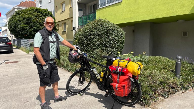 Der Don mit gepacktem E-Bike