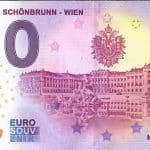 0-Euro-Souvenierschein „Schloss Schönbrunn“